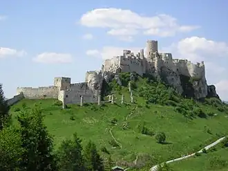 Levoča, Spišský hrad en bijbehorende cultuurmonumenten
