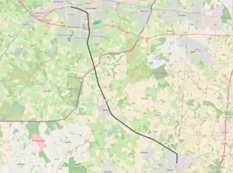 Spoorlijn Enschede-Zuid - Ahaus op de kaart