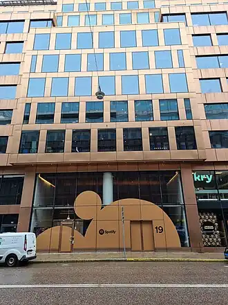 Hoofdkantoor in Stockholm