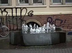 Fontein Flower in Heidelberg