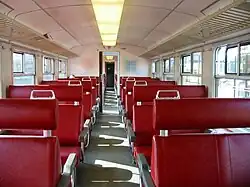 Origineel interieur 2e klas