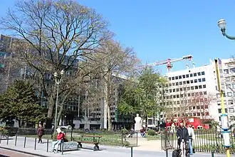 Zicht vanaf de Luxemburgstraat