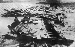 wrak van de Salvador voor de kust van Silivri