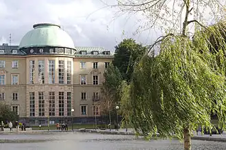 Hoofdgebouw van de Handelshogeschool van Stockholm