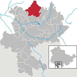 Kaart van St. Kilian