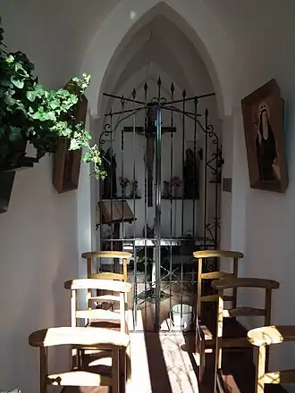 Interieur van de kapel