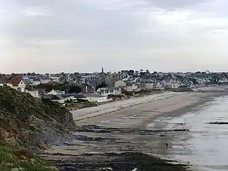 Gezicht op Saint-Pair-sur-Mer