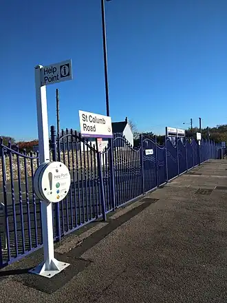 Station St Columb Road