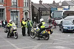 Noord-Ierse politie op de Transalp XL650V