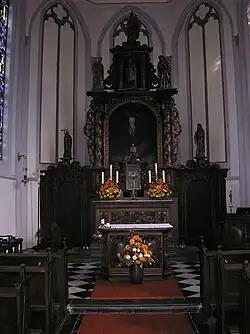 Barokke hoogaltaar in de St. Martinuskerk