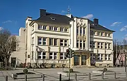 decoratief beeldhouwwerk (1938), Pétange