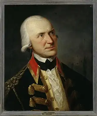 Heinrich Wilhelm von Stamford, geportretteerd door Friedrich Georg Weitsch (1795).