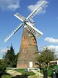 De windmolen van Stansted Mountfitchet.