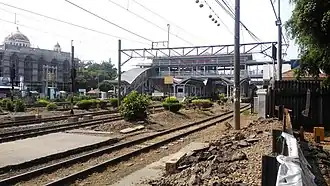 Nieuw gebouw van Station Cakung, gebouwd 2017-2019