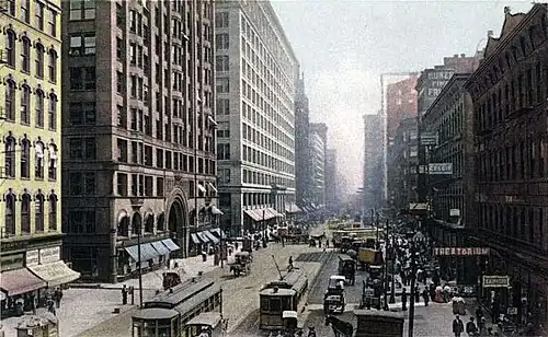 State Street, Chicago in 1907