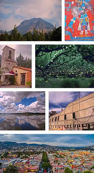 Een collage van Tlaxcala