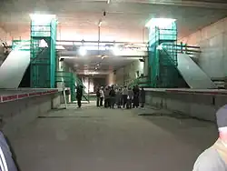 Ruwbouw van station Europaplein, juni 2009.