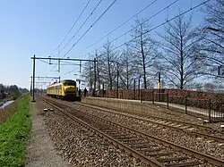 Station Arnemuiden, met stoptrein vanuit Roosendaal