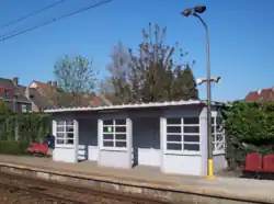 Schuilhok oude type (ondertussen verdwenen)