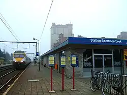 Het voormalige stationsgebouw