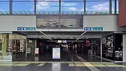 Doorgang onder de sporen