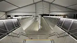 Doorgang onder sporen