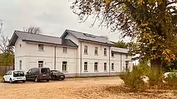 Het voormalige stationsgebouw