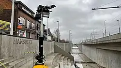 Toegang tot het station