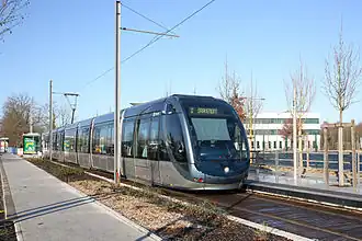 Tramhalte Le Haillan Rostand van Tramlijn A van Bordeaux