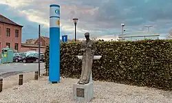 Kunstwerk aan het station