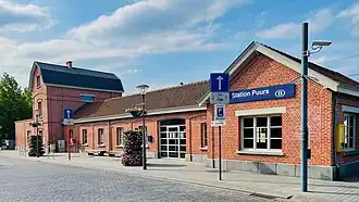Het stationsgebouw (2021)