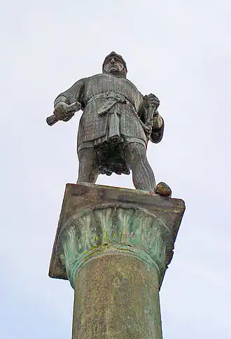 Standbeeld van Bernhard II van Lippe