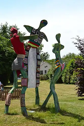 Beeld bij de mediatheek (2015)