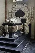 Het praalgraf van Adriaan Clant in de kerk van Stedum