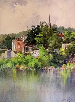 De zingende brug, Frankfort