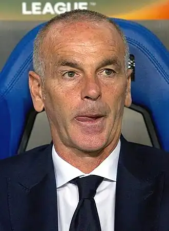 Pioli als trainer van Lazio, 2015