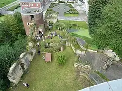 Binnenterrein hoofdburcht