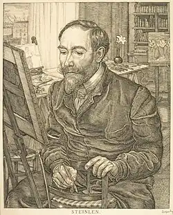 Gravure van Steinlen