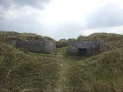 Centrale deel, vanaf zeezijde