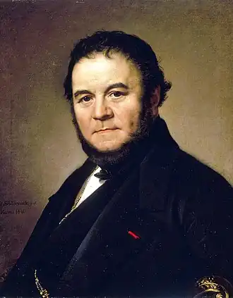 Portret van Stendhal(1840), Olof Johan Södermark, Kasteel van Versailles
