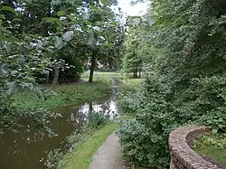 Gezicht op een deel van het Sterrebos