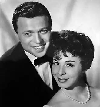 Steve Lawrence en echtgenote Eydie Gorme