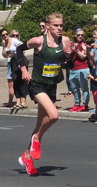 Stewart McSweyn in 2018