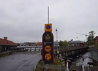 De Beckholmsbron gezien vanaf  Djurgården