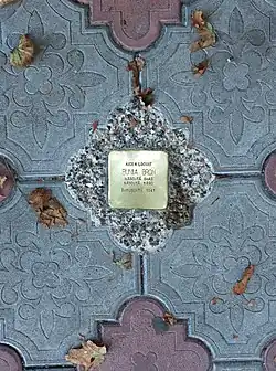 Stolperstein in Chisinau,Moldavië