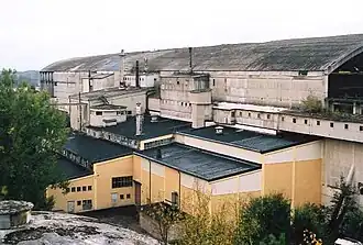 Cementfabriek in Stora Vika