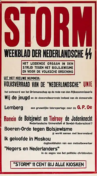 Storm. Weekblad der Nederlandsche SS