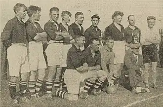Het Stormvogels-elftal van 1932.