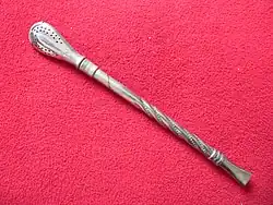 Een typische bomba (rietje)