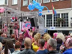 Het Streetheart Festival bij club Church in 2018